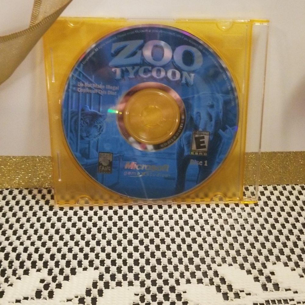 Zoo Tycoon CD-ROM Game